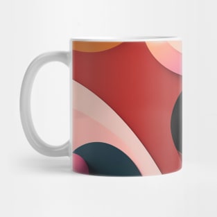 Abstract 3D Art: Dynamic Visual Expression Mug